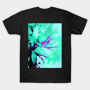 Wired Green Lily T-Shirt